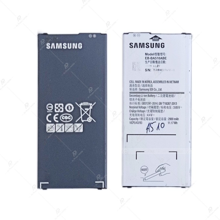 Pin Samsung A510  - Pin Samsung Galaxy Zin Bóc Máy