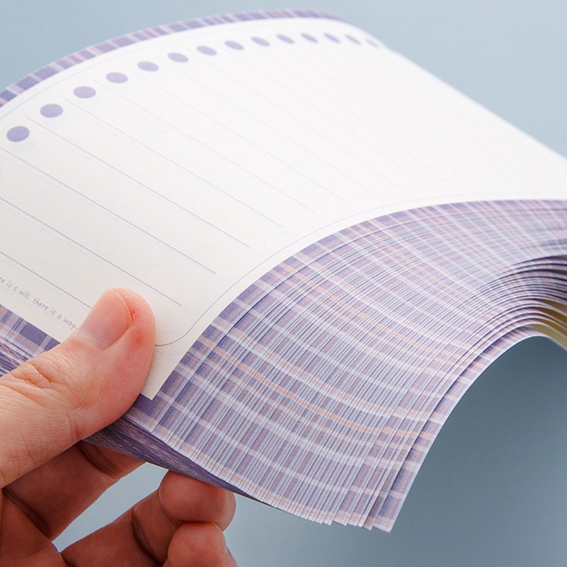 Seng Set 50 Tờ Giấy Ghi Chú Mini Bỏ Túi Lên Kế Hoạch Hàng Ngày Cho Học Sinh / Người Lớn