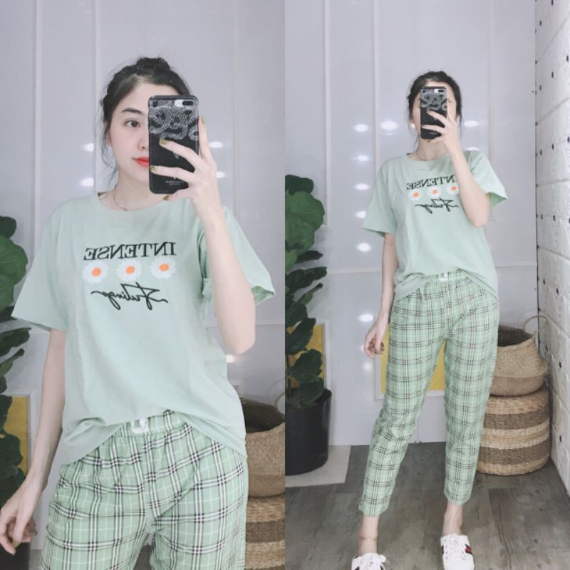 ( Khai trương bán giá vốn) Đồ bộ mặc nhà thun cotton