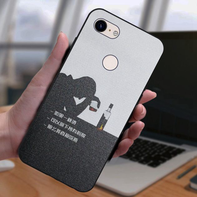 Ốp điện thoại silicone dành cho Google Pixel 2 3 XL