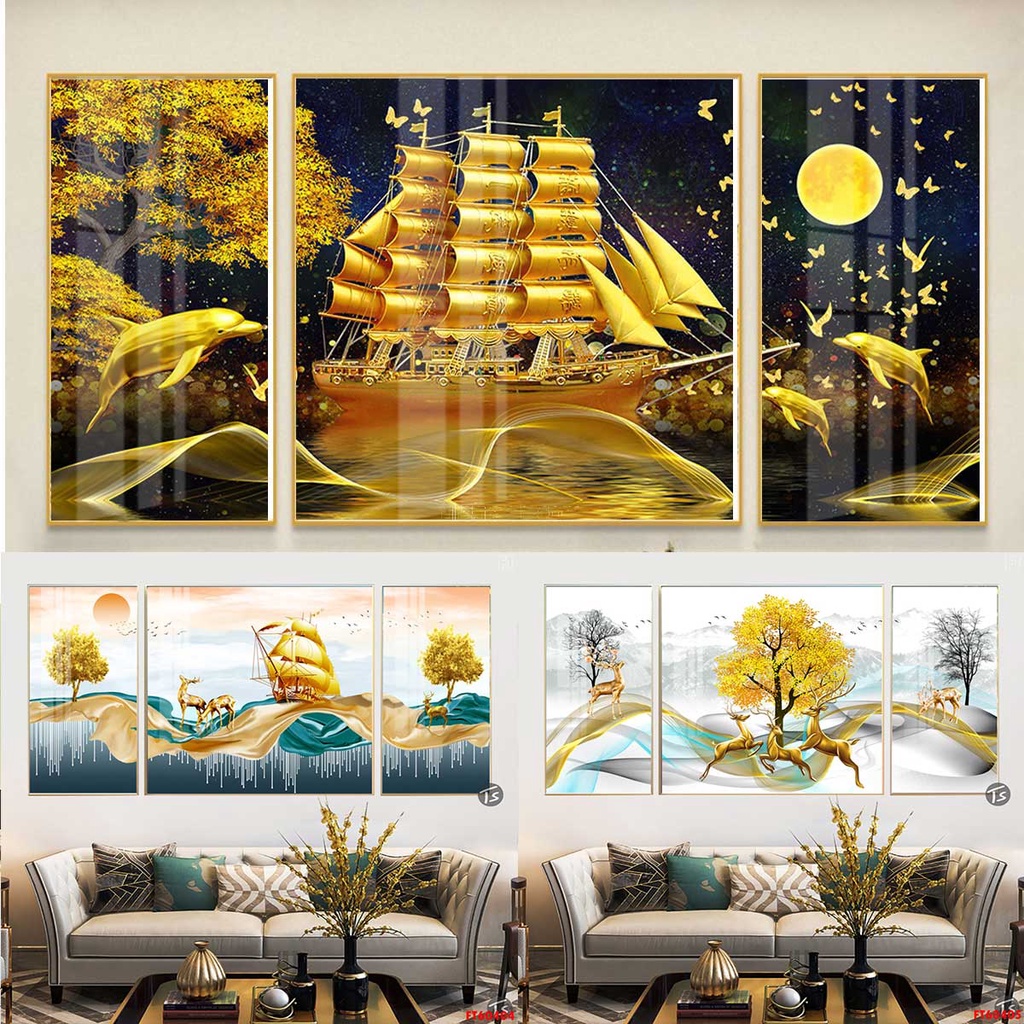 Tranh Treo Tường TRÁNG GƯƠNG in UV 3D MIKA Cao cấp