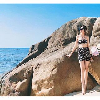Sét Bikini thun 3 chi tiết