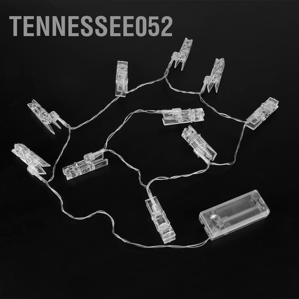 Tennessee052 Photo Clip LED Lamp Ornaments String Lights Party Festival Hanging Decoration Light