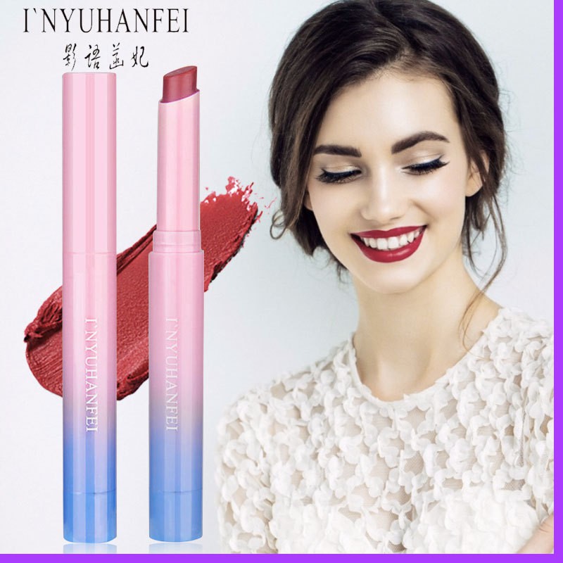 (Hàng Mới Về) Son Môi Dưỡng Ẩm Lâu Trôi Màu Sắc Hợp Thời Trang Dành Cho Nữ | BigBuy360 - bigbuy360.vn