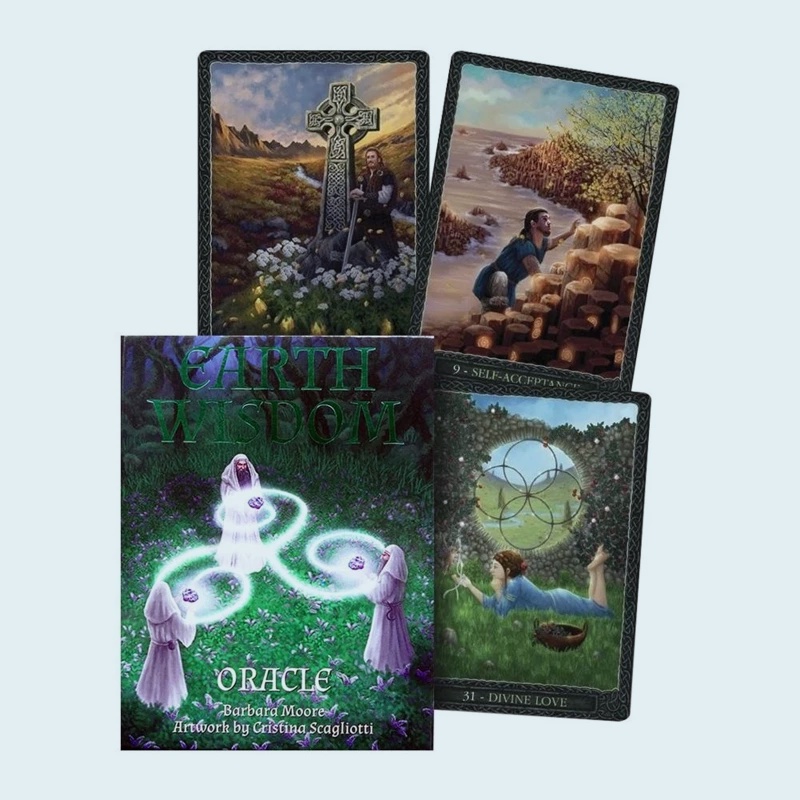 Earth Wisdom Oracle Bộ Thẻ Bài Tarot Oracle Chất Lượng
