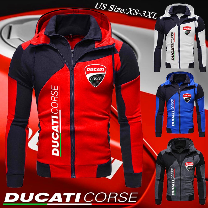 Áo Khoác Hoodie Dày Dặn Phối Hai Khóa Kéo Thời Trang Mùa Đông Cho Nam