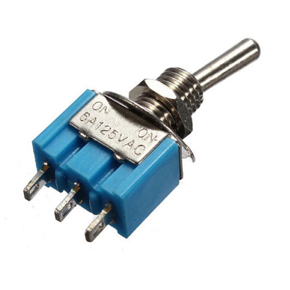 AUGUSTINA Công TắC ON-ON AC 125V 6A Mini 2 Vị Trí