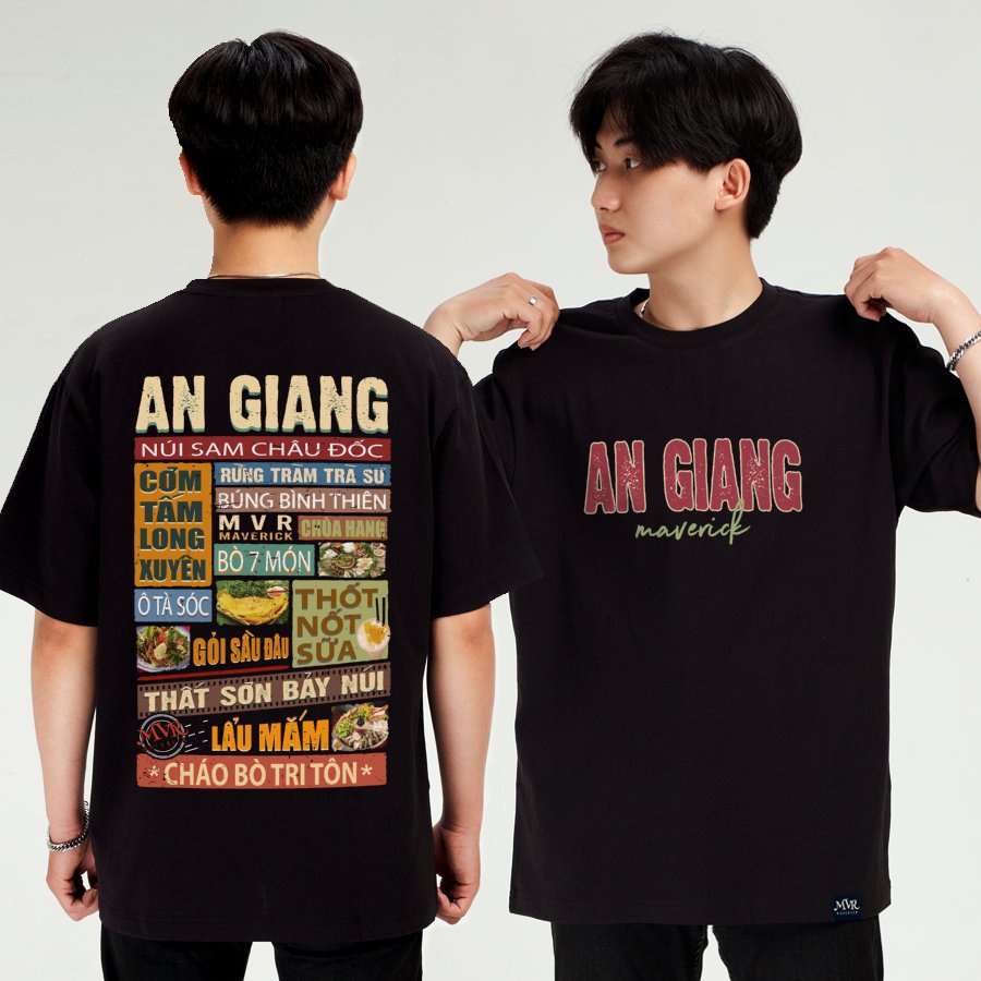 ÁO THUN An Giang under form unisex rộng tay dài lỡ ao cặp gia đình genZ phông cotton fact localbrand MVR BB4198