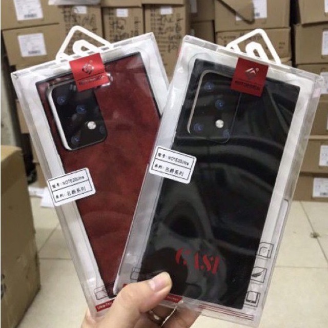 Ốp lưng da KTS cho Samsung Note 20, Note 20 Ultra, Note 10lite Note 10 Plus, Note 8, Note 9, S20, S20 Plus, S20 Ultra #b
