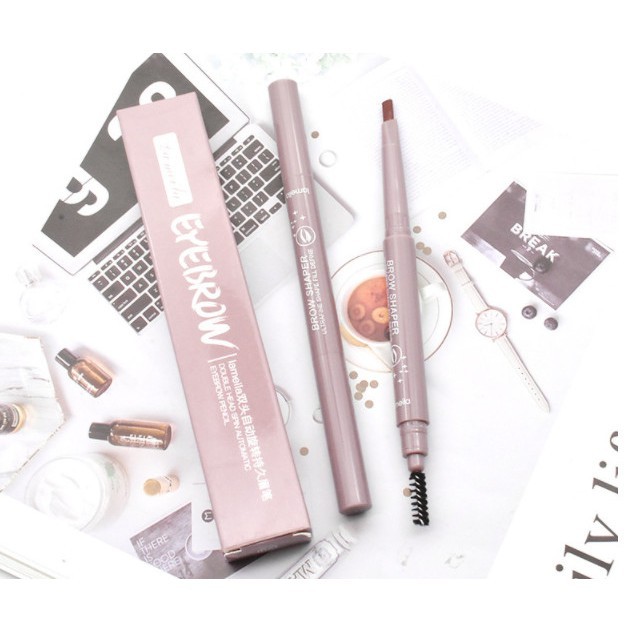 Chì Kẻ Mày 2 đầu NUDE Lameila Tone Nâu Nude Chính Hãng Nội Địa | BigBuy360 - bigbuy360.vn