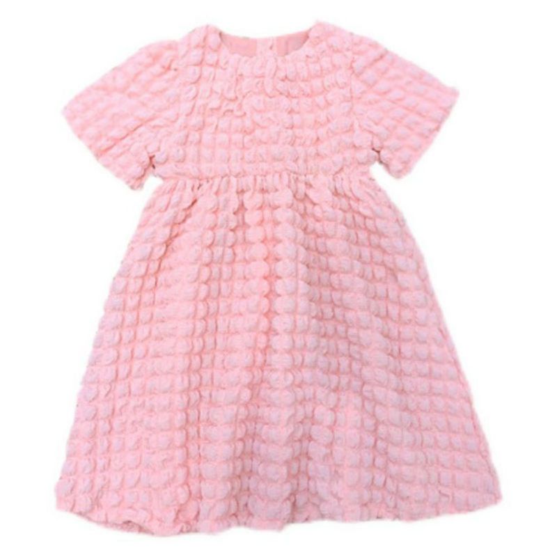 Se7en Đầm Công Chúa Tay Ngắn Phồng Mùa Hè Cho Bé Gái