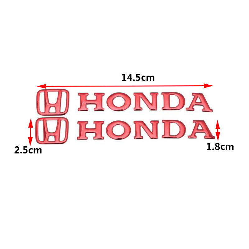 X 1 Bộ Miếng Dán Phản Quang 3m + Logo 3d Bằng Cao Su Mềm Cho Xe Honda Cbr Pcx
