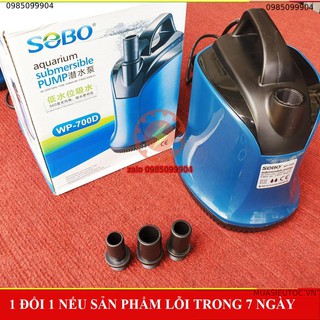Sobo wp 700d 110w - 5500lit/h bơm chìm bể cá bơm chìm hút cặn đáy không chổi than siêu bền siêu êm