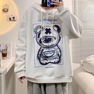 Áo Sweater Nam Nu Cổ Tròn Form Rộng, Áo sweater nỉ unisex Áo hoodie hoạt hình hàng đầu rộng rãi và thoải mái