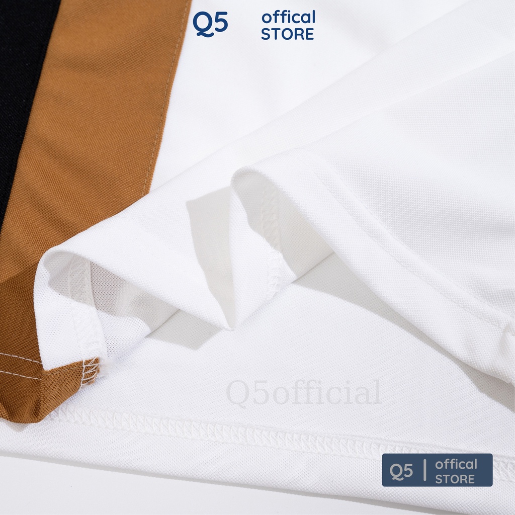 Áo POLO nam cổ bẻ Q5 vải CVC xuất xịn, form regular fit,sang trọng thoáng mát