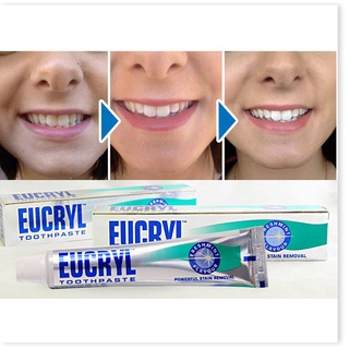 Kem Đánh Răng Làm Trắng Răng Hương Bạc Hà EUCRYL Tooth Paste