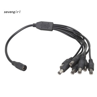 Dây Cáp Chia 8 Cổng DC Dành Cho Camera An Ninh CCTV