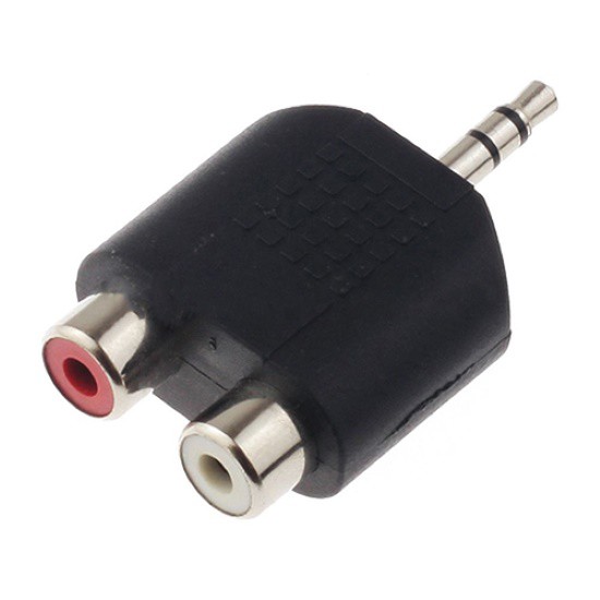 Đầu Chia 2 Cổng Rca 3.5mm Tiện Dụng