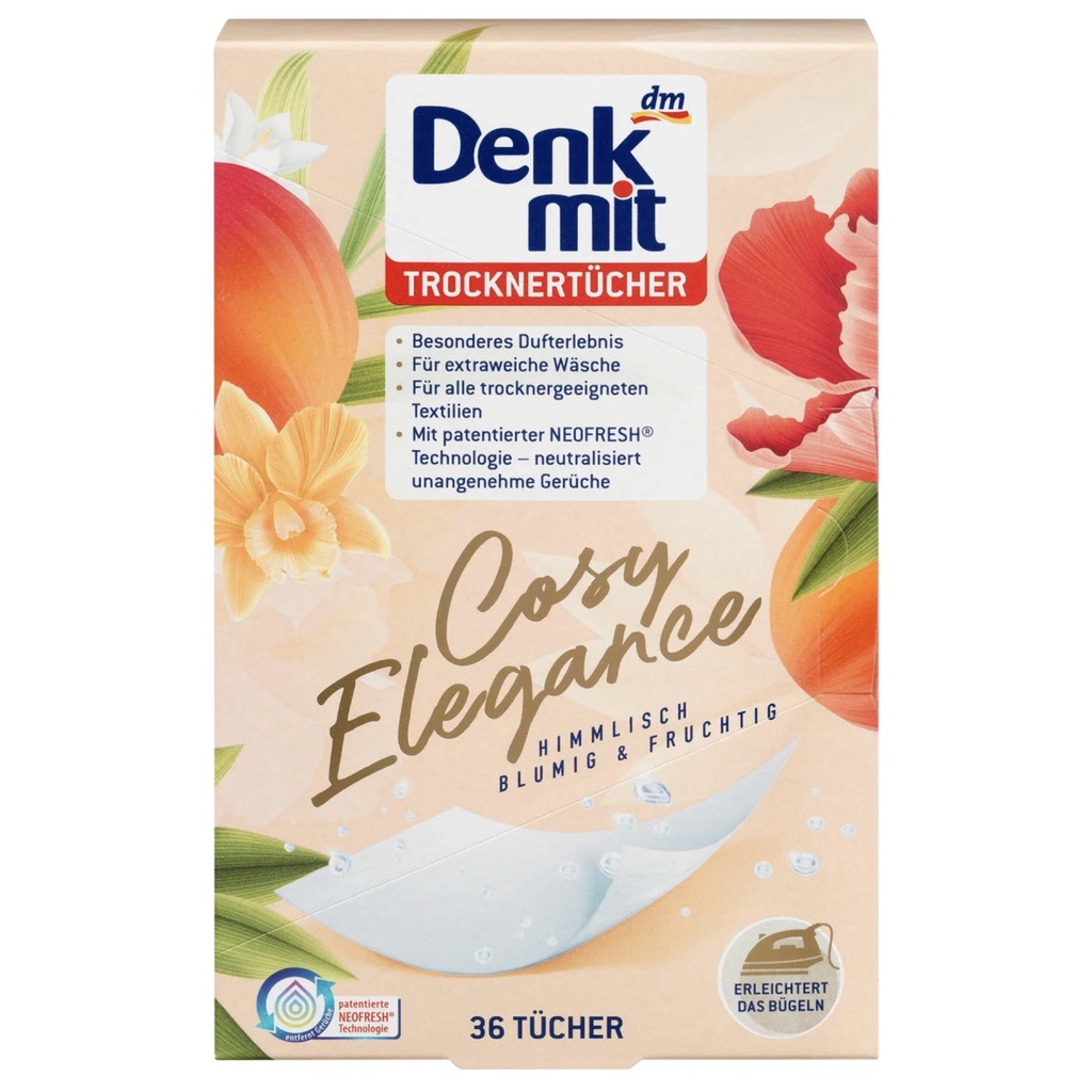 GIẤY THƠM SẤY ĐỒ DENKMIT-ĐỨC(36 TỜ)-ĐỨC