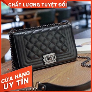 TÚI XÁCH NỮ ĐEO CHÉO CN BASIC SIZE 23 KHÓA TRẦN DA PU CAO CẤP