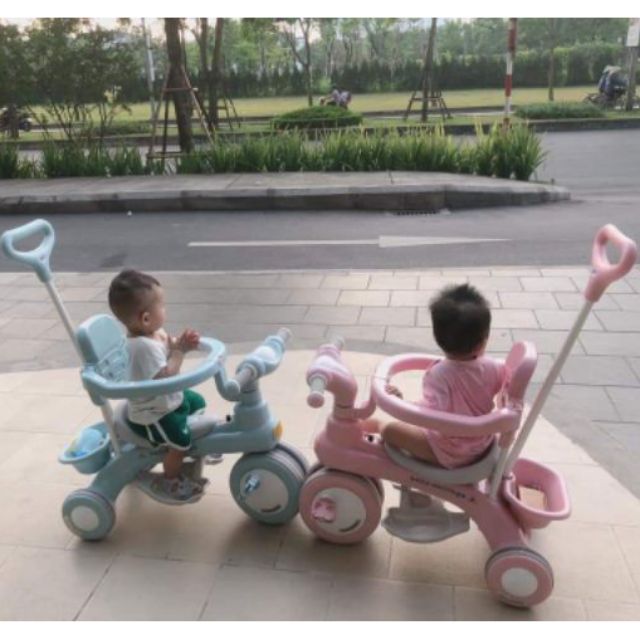 Xe 3 bánh đa năng phát nhạc cho bé hàng xịn