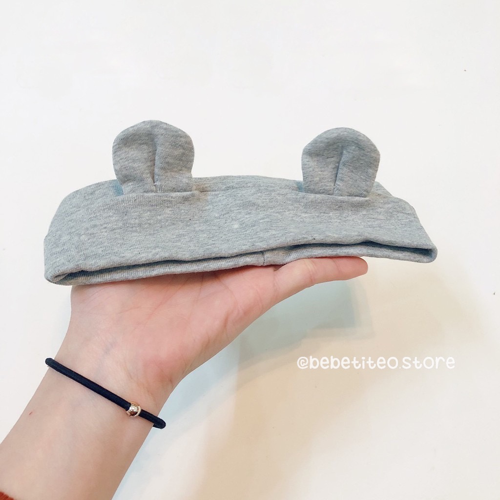 Băng Đô Tai Gấu Turban Tai Gấu Hàn Quốc Siêu Yêu Cho Bé Bebé Tí Tẹo PKT02