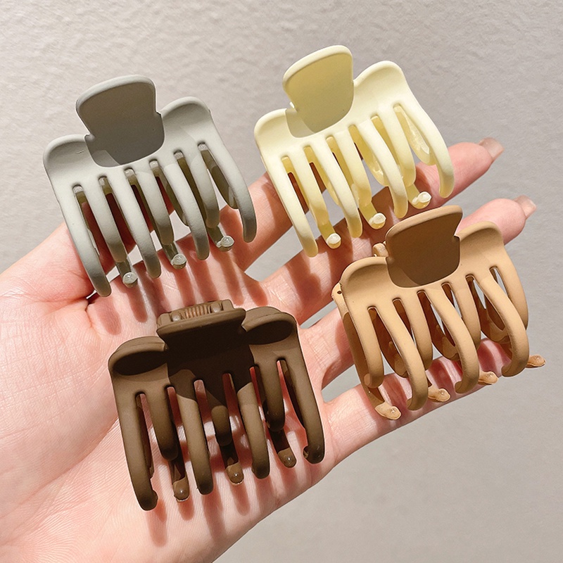 Kẹp Tóc Đuôi Ngựa Bằng Acrylic Đơn Giản Thời Trang Hàn Quốc