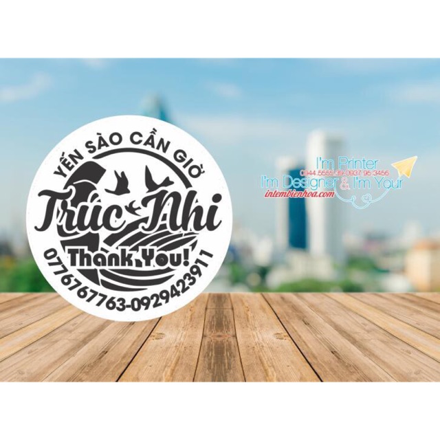 Combo decal dán sản phẩm >200 tem