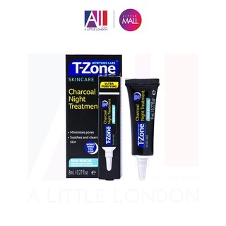 Gel Chống Thâm Sau Mụn , Giảm Mụn Đêm Se Khít Lỗ Chân Lông T-Zone Skincare Charcoal Night Treatment 8ml
