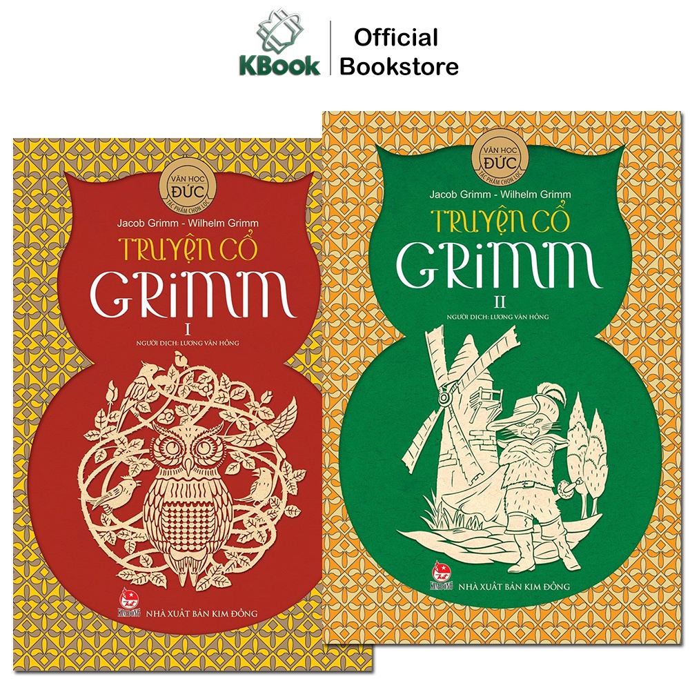 Sách - Truyện cổ Grimm  (Kim Đồng - 4 tập, lẻ cuốn tùy chọn)