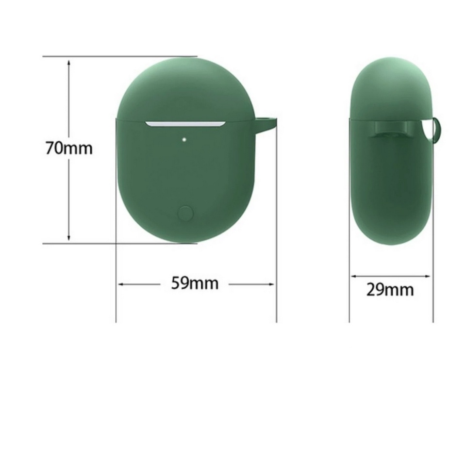 Vỏ Bảo Vệ Hộp Sạc Tai Nghe Xiaomi Redmi Buds 4 Bằng Chất Liệu Silicone