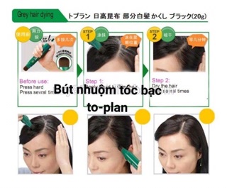 BÚT NHUỘM TÓC PHỦ BẠC SIÊU TỐC TO PLAN