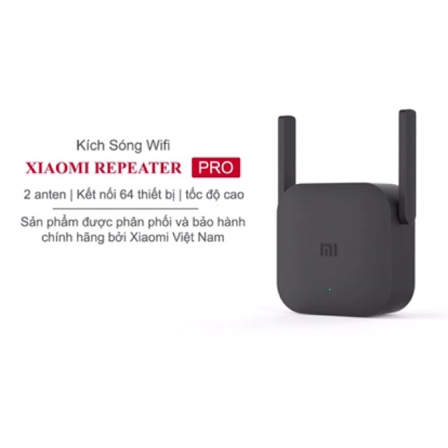 Kích Sóng Wifi Xiaomi Repeater Pro 2 Râu