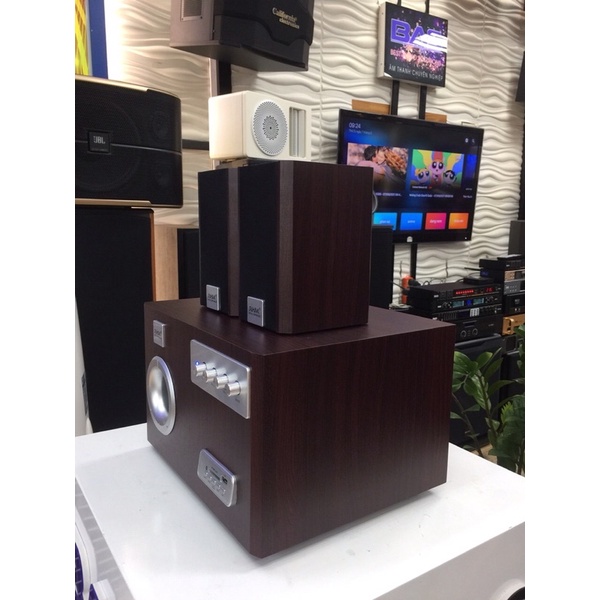 Loa 2.1 RHM RM281 BT - 60W tổng, , Loa tivi, Loa vi tính RHM 281BT