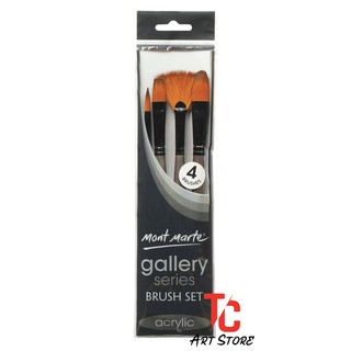 Set 4 cây Vẽ ACRYLIC Mont Marte - BMHS0013
