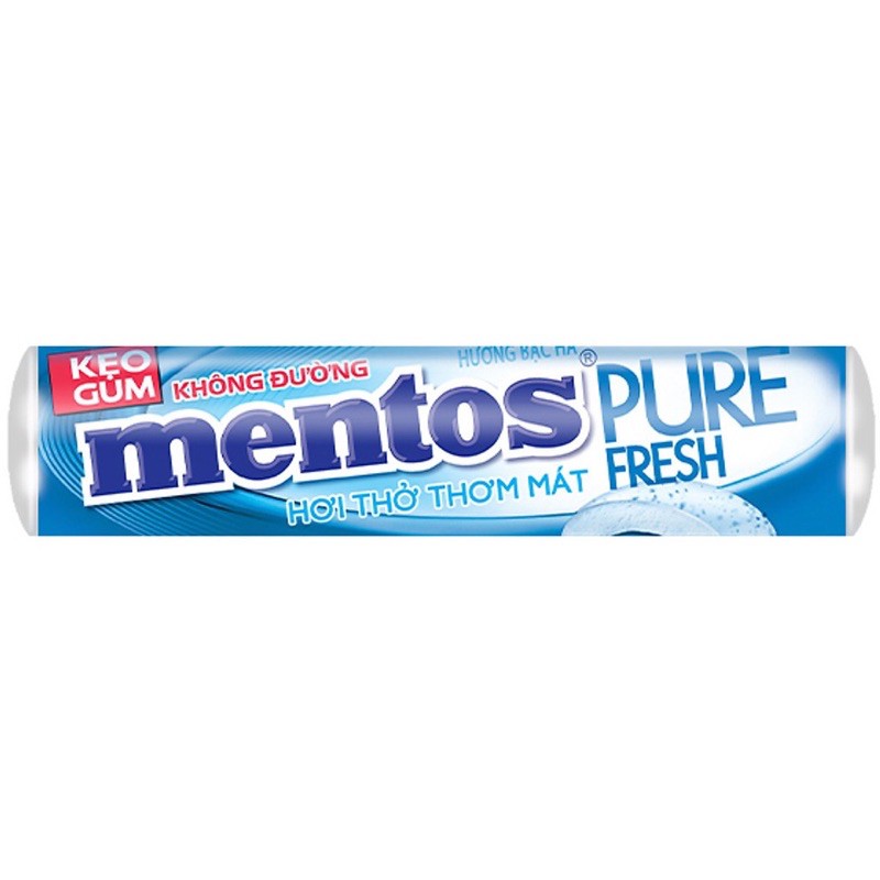 Hộp 30 thanh kẹo Mentos Pure Fresh