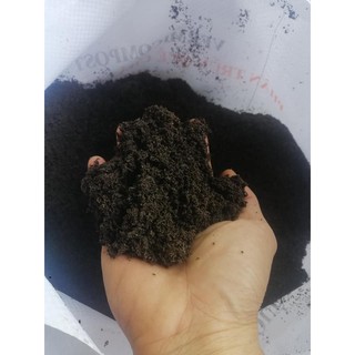 0,5kg Phân Hữu Cơ Trùn Quế nguyên chất nhà nuôi -> trồng rau sạch, hoa hồng tốt um