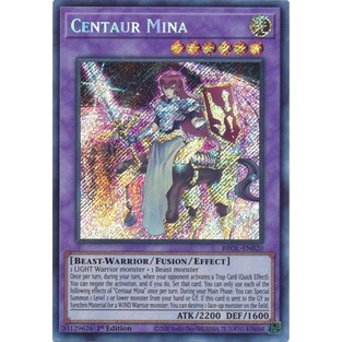 Thẻ bài Yugioh - TCG - Centaur Mina / BROL-EN020'