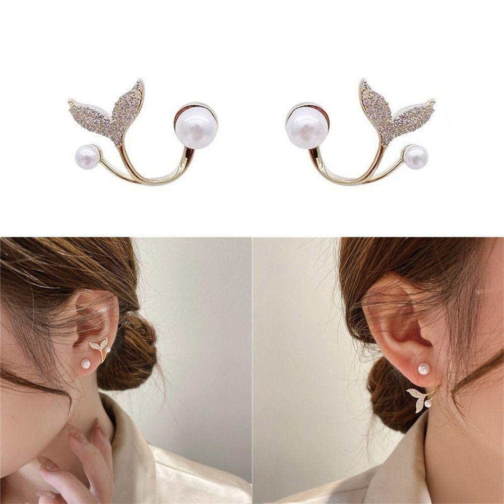 Khuyên Tai Hình Đuôi Cá Phong Cách Cổ Điển Cho Nữ