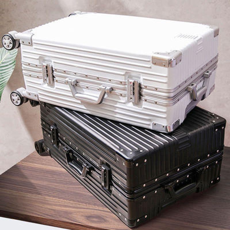 AHành lý trong lưới màu đỏ khung nhôm 24 sinh viên bánh xe phổ thông 20 inch thủy triều nhỏ nam và nữ mật khẩu vali du l