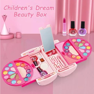 Kids Makeup Toy Set Pretend to Play Princess, Make up Set for Kids,Children Makeup Toys,Pink Makeup Beauty Safety Non-toxic Kit Toys,Pretend Makeup,Kids Make up Set,Pretend Beauty Salon,Gifts for Girls