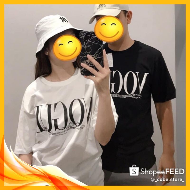 Áo Phông Nữ 🎁Áo Thun VOGUE 🎁Dáng rộng, vải cotton-mềm mịn thoáng mát-trẻ trung-cá tính Mã TT08 | BigBuy360 - bigbuy360.vn