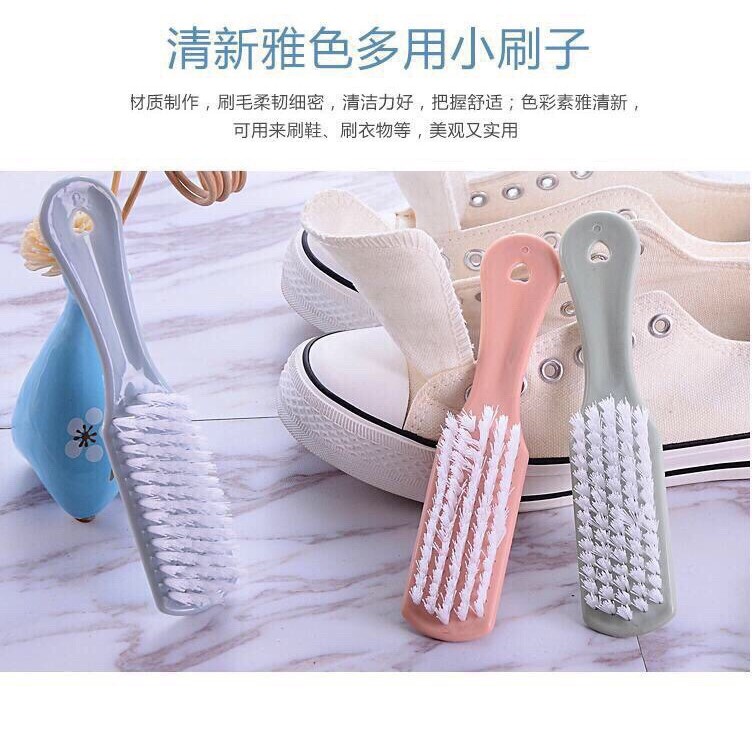 Bàn Chải Tay Cầm Mini Cọ Giày, Cọ Gót Chân...