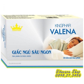 Giấc Ngủ Sâu Ngon Valena Kingphar - Thảo dược thần kỳ Valeriana