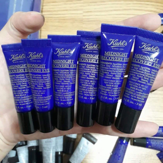Kem Mắt Kiehl's Midnight Recovery Eye 3ml