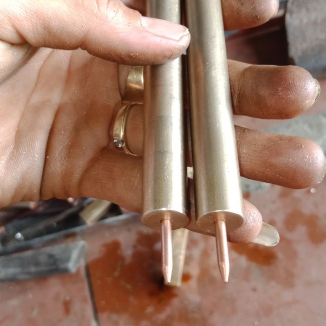 Bút Hàn Cell pin đồng vàng..