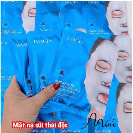 Mặt Nạ Sủi Bọt Thải Độc Than Hoạt Tính Làm Sạch Sâu mặt nạ images Hydrating skin bubbles acid