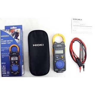 Ampekim  Hioki 3280-10F -1000A ( Xuất xứ Nhật Bản)-Giá Rẻ- Phụ Kiện bao gồm túi vải-Cặp Dây đo- HDSD Tiếng Anh