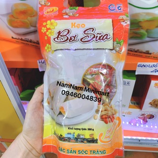 [TPHCM] KẸO BƠ SỮA ĐẬU PHỘNG THƠM NGON 380gr