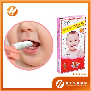 (Combo 10 Hộp - 50 Chiếc ) Gạc Lau Răng Rơ Lưỡi Đông Pha Ba Con Nai Hàng Việt Nam Chất Lượng Cao
